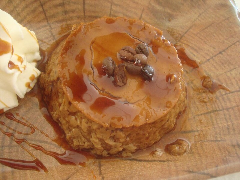 Bánh flan cà phê