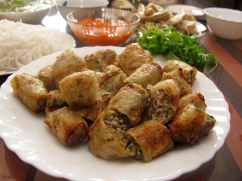 Bánh tôm kiểu Hồ Tây