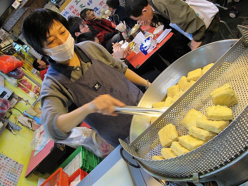 Bún xào chay nấm