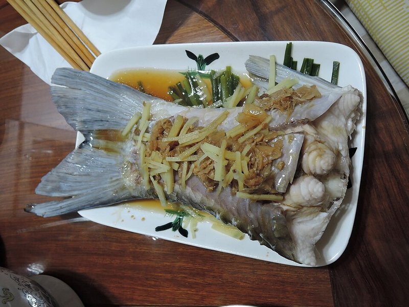 Cá hú xào ớt