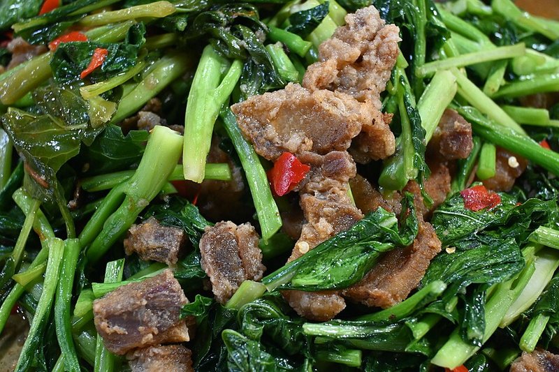Cà tím xào thịt băm