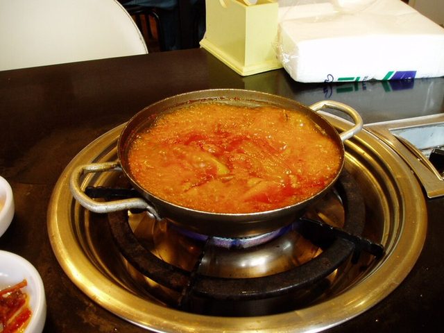 Canh bầu tôm tươi