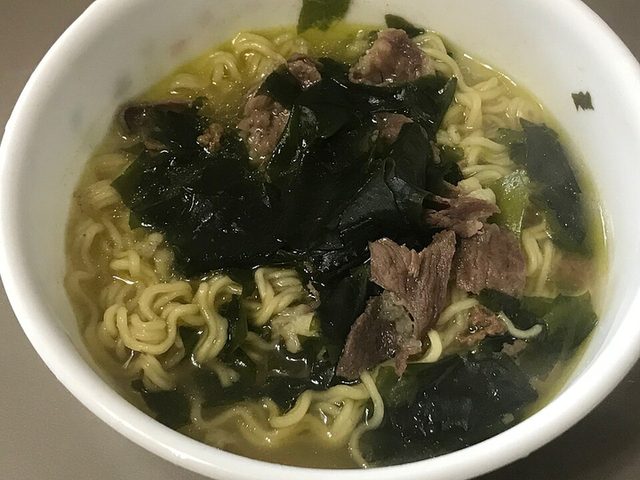 Canh cải bó xôi tôm