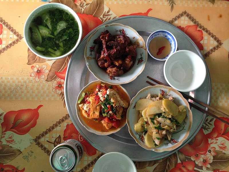 Canh chua cá lóc kiểu Bắc