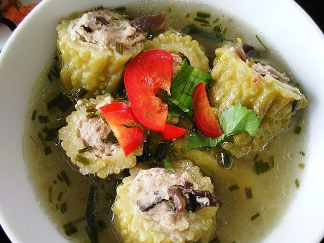 Canh củ cải lá giang