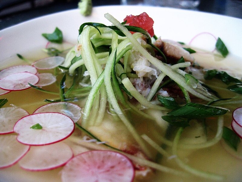 Canh dưa chuột thịt băm