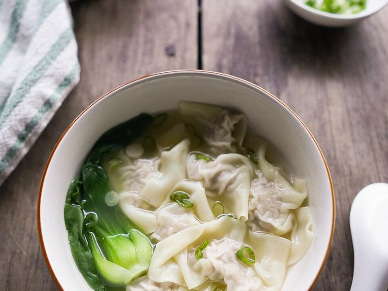 Canh măng tây tôm