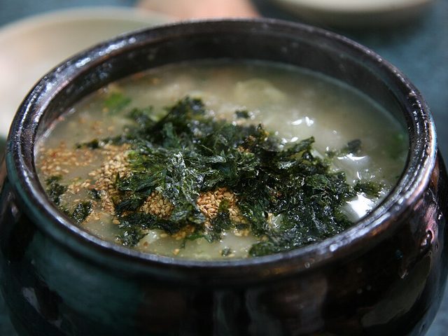 Canh ngọt tôm tươi