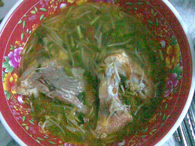 Canh Cá điêu hồng cà pháo