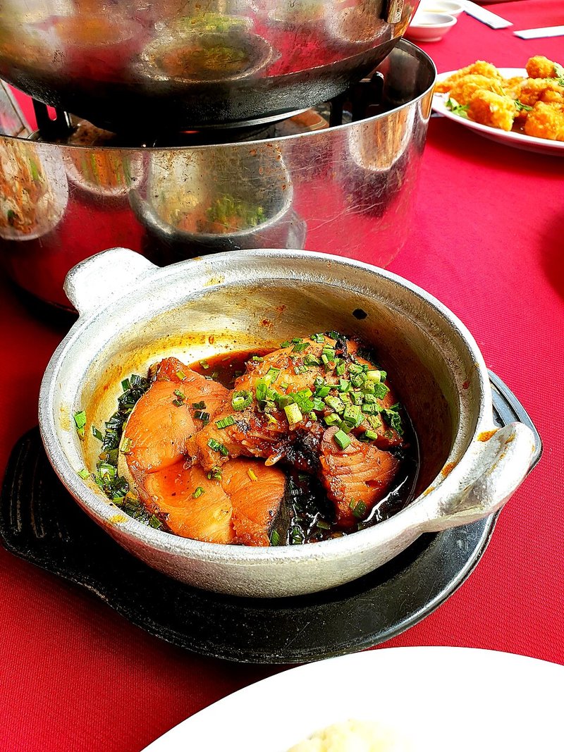 Canh Cá rô phi lá cách