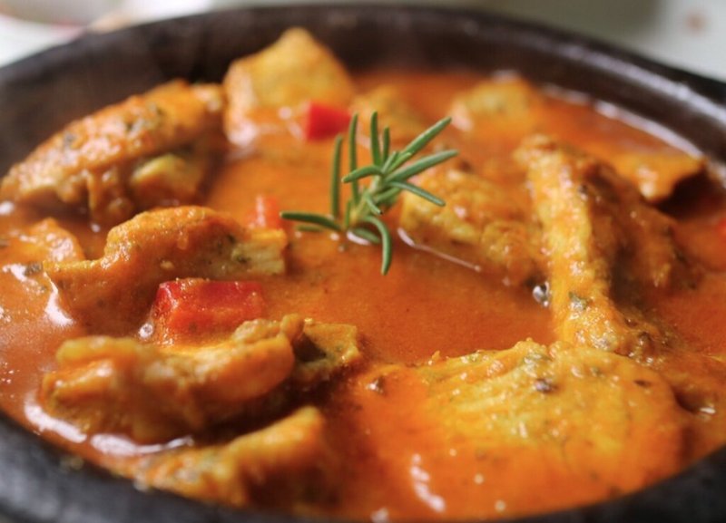 Canh Cá tra cà pháo