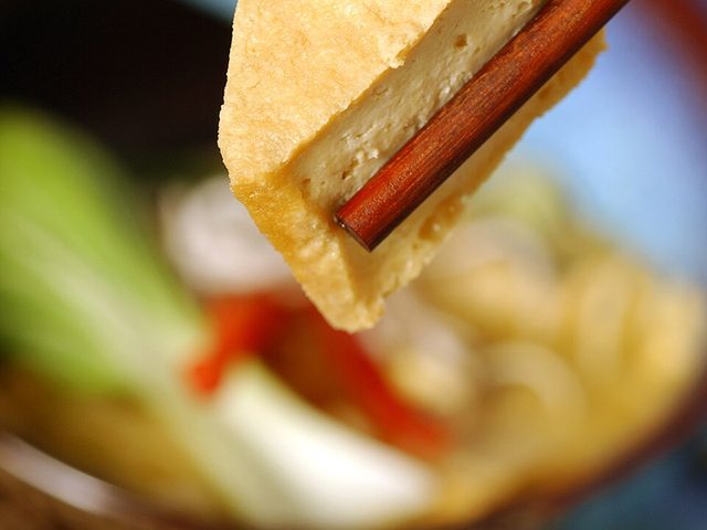 Canh Đậu phụ chiên khế chua