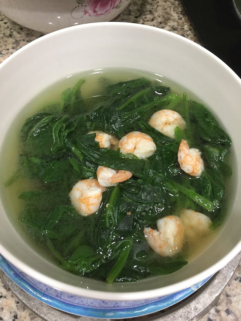 Canh Tôm bạc cà pháo