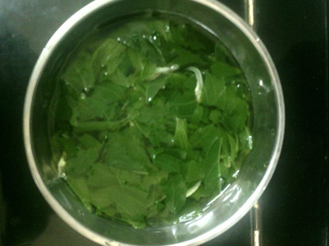 Canh Bạch tuộc bé me xanh