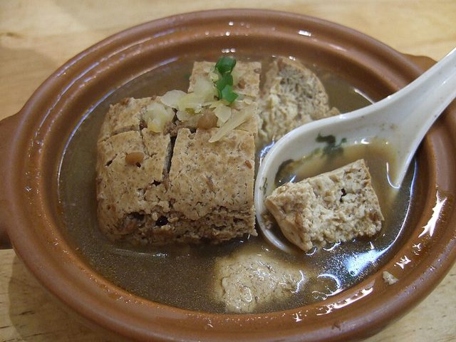 Canh Đậu hũ non lá cách