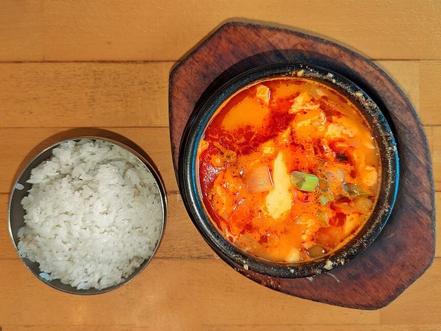 Canh Đậu hũ non me xanh