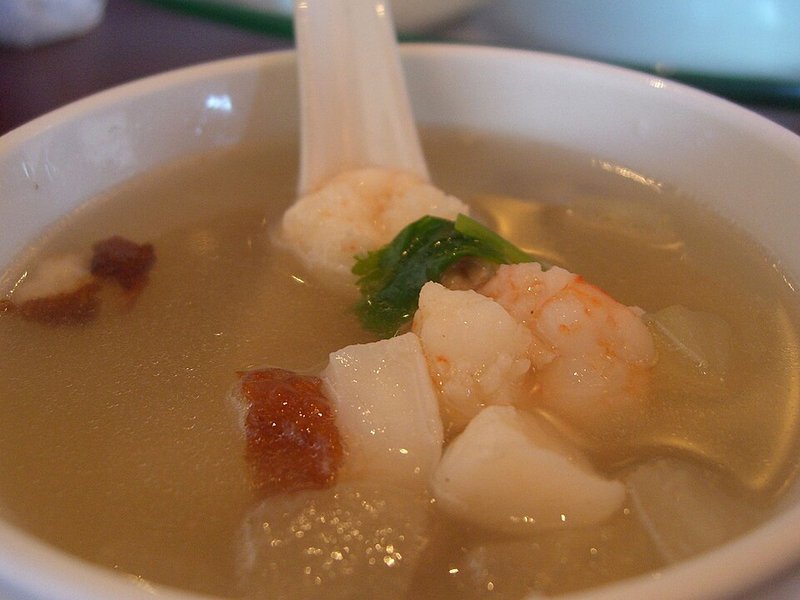 Canh Bạch tuộc nhỏ me chua