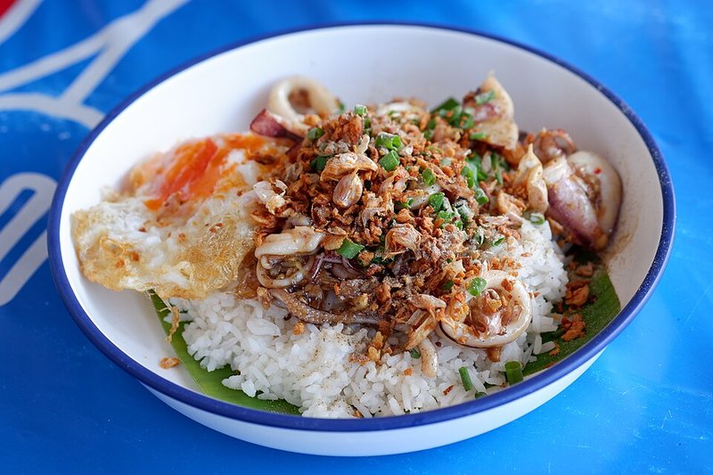 Canh Mực ống cà chua