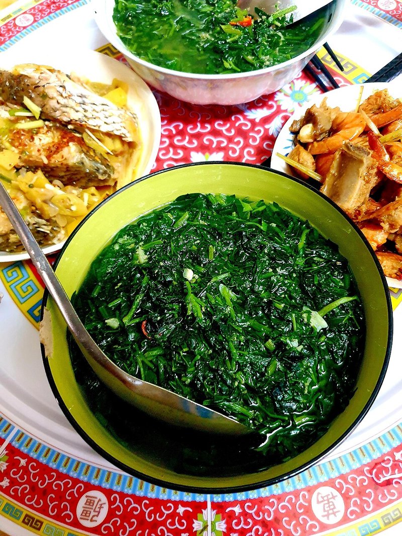 Canh Vịt biển lá lốt