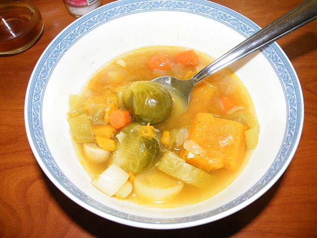 Canh Đậu hũ trắng rau ngót