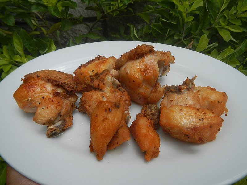 Canh Gà ta nấm đùi gà