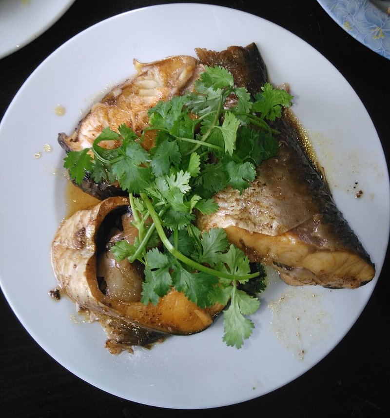Canh Cá chim trắng sấu