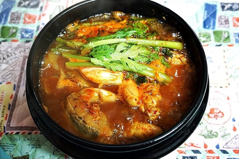 Canh Cá lóc đen lá lốt