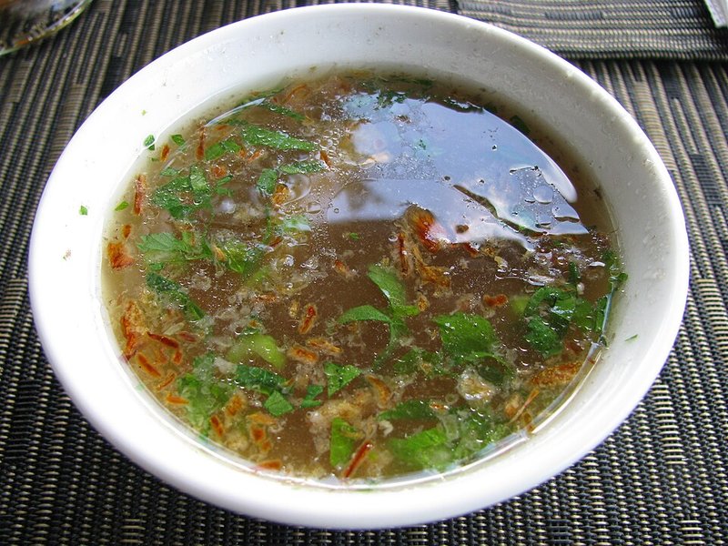 Canh Lòng gà cà chua