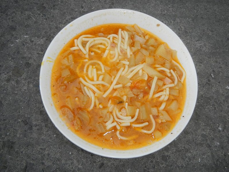 Canh Nghêu ngò gai