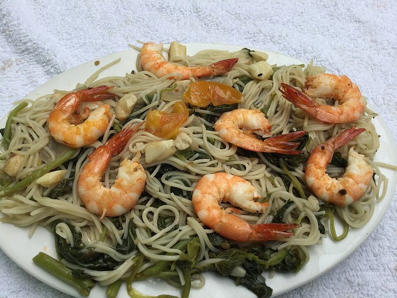 Canh Tôm sú lớn khế
