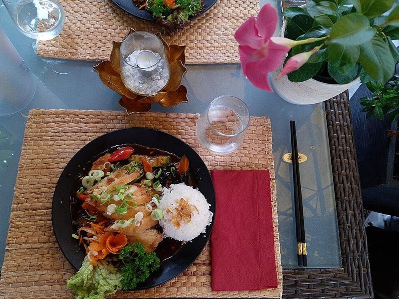 Canh Cá basa phi lê ngò gai