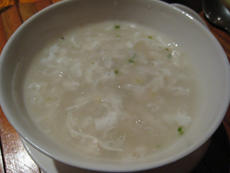 Canh Cua gạch bạc hà