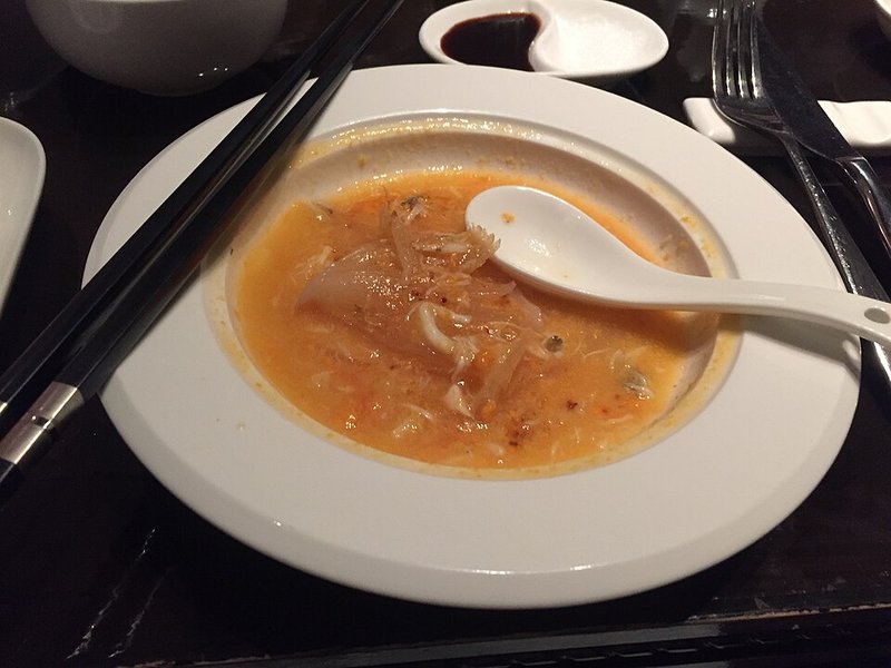 Canh Cua gạch lá lốt