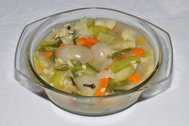 Canh Đậu hũ non bạc hà