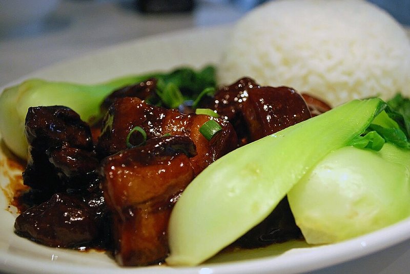 Canh Sườn già heo bạc hà