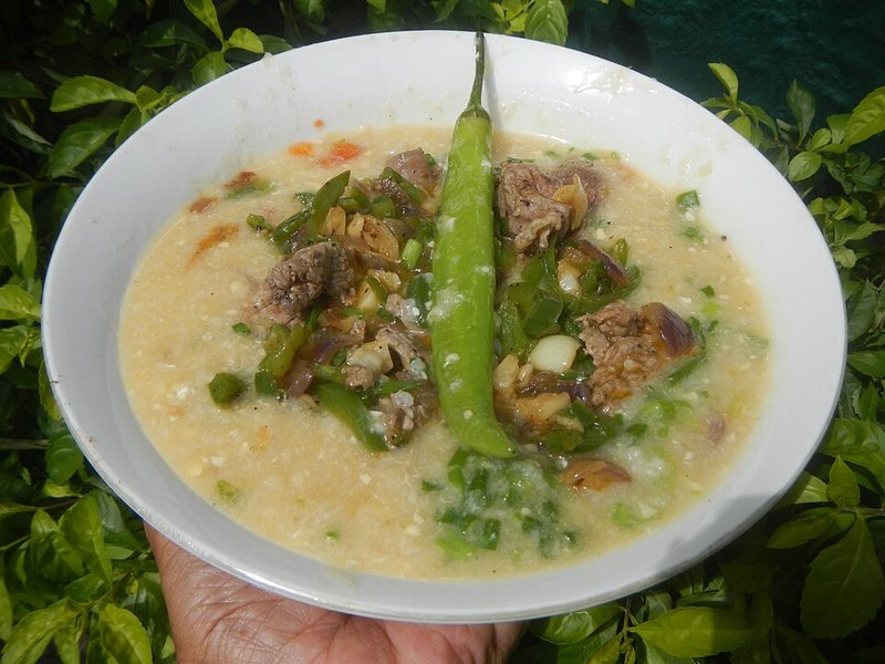 Canh Thịt bò Úc slice lá giang