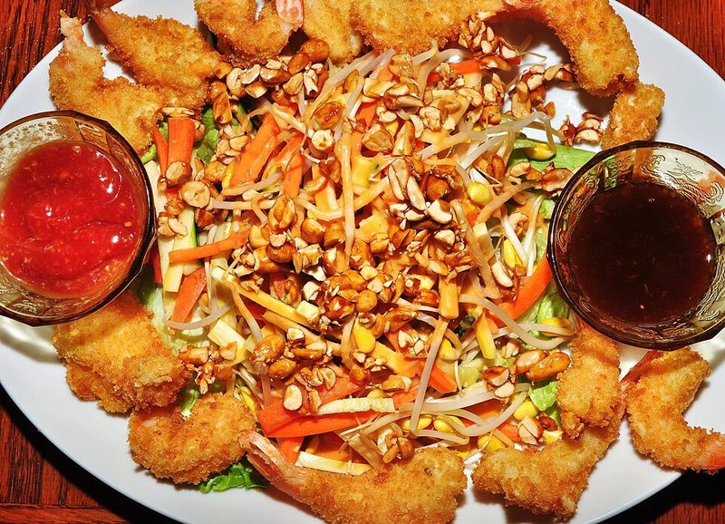 Canh Tôm bạc biển bạc hà