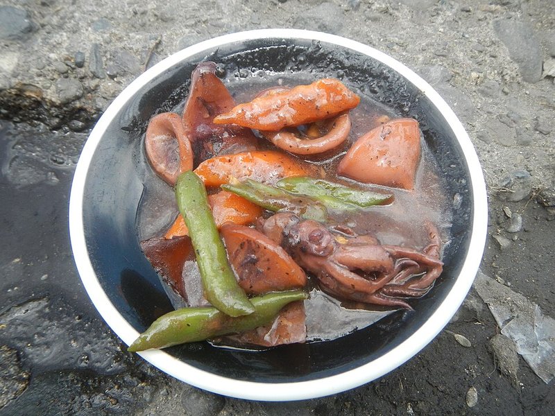 Canh Tôm bạc biển cà chua