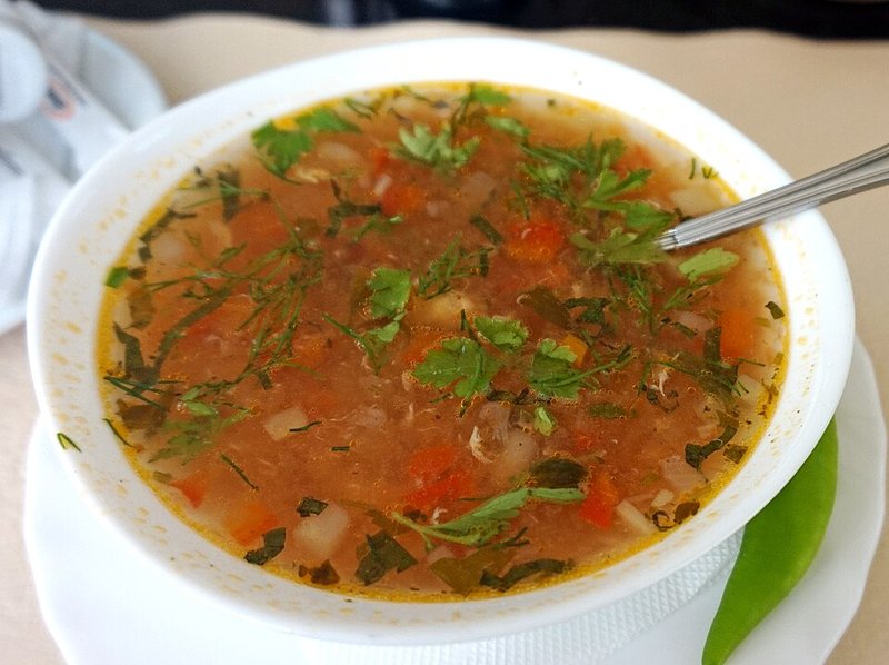 Canh Tôm hùm đất đậu cove