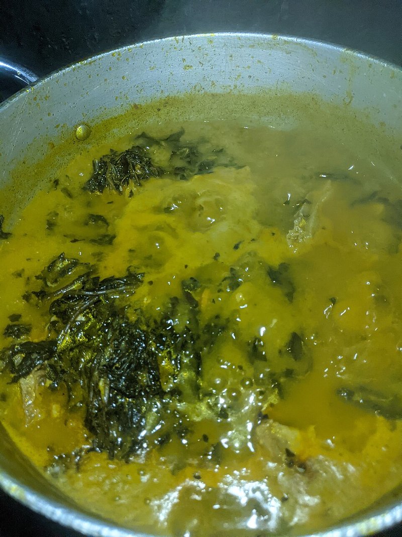 Canh cá hú ngò