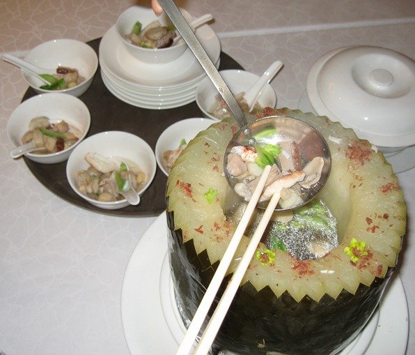 Canh Cá quả thơm