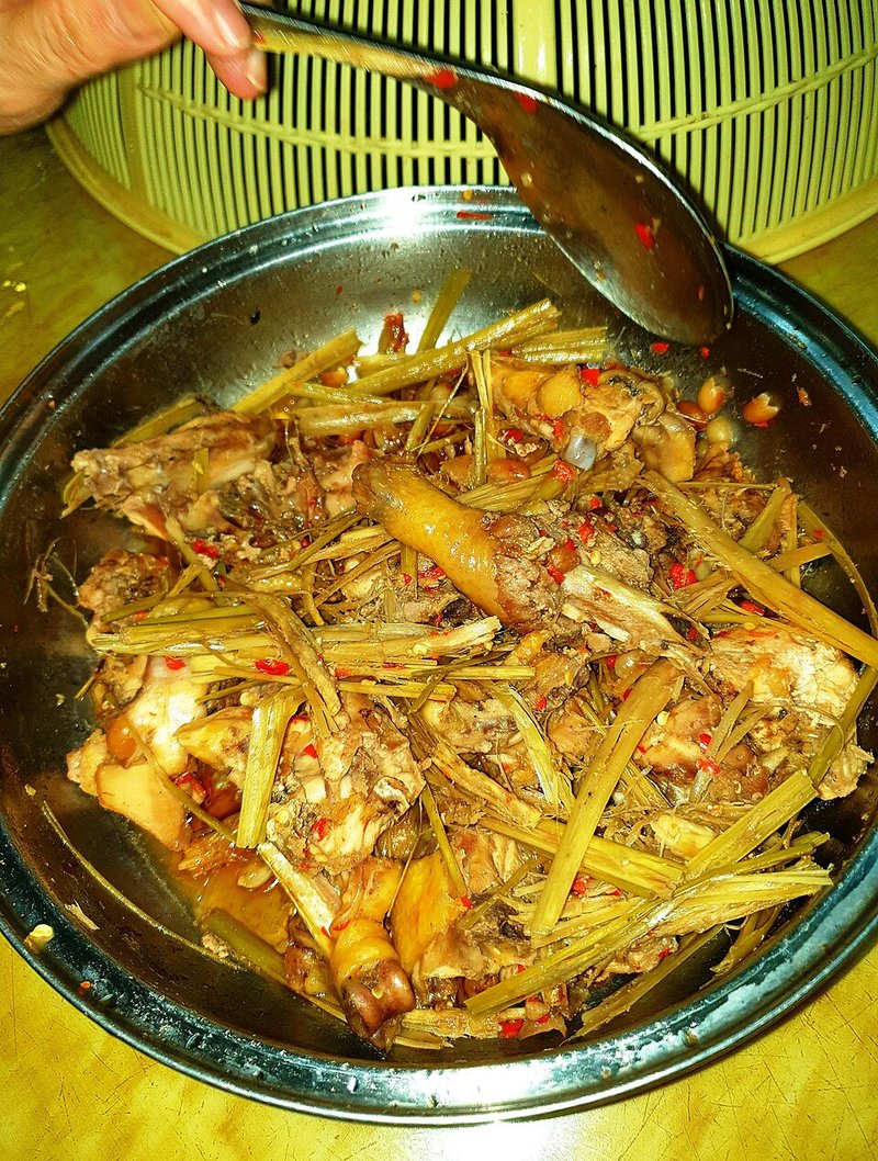 Canh Gà ta bạc hà