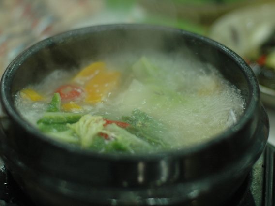 Canh Cá bớp thì là