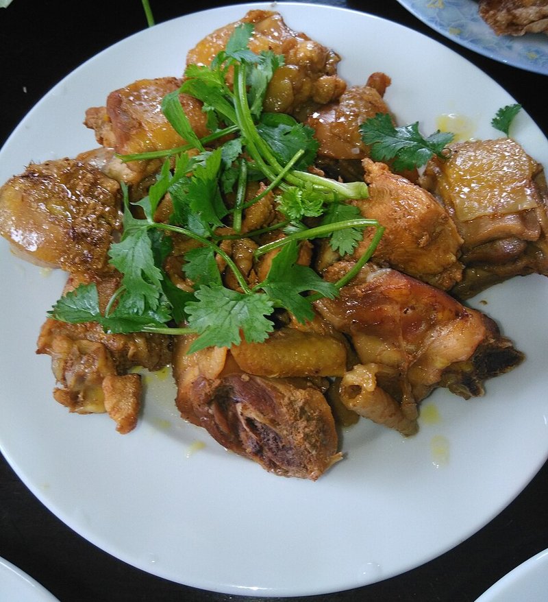 Canh Cá hố ngò gai