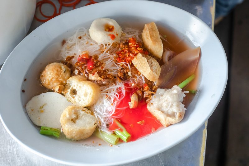 Canh Cá sặc lá giang