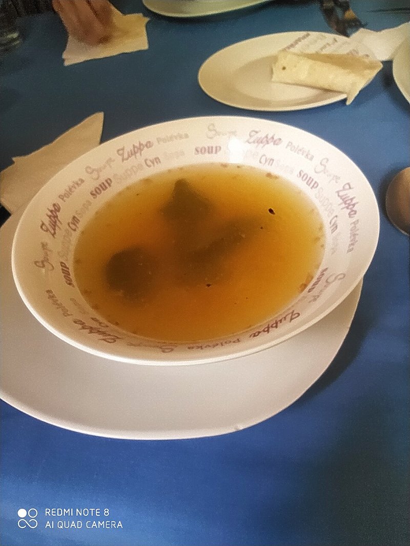 Canh Cá tuyết bạc hà