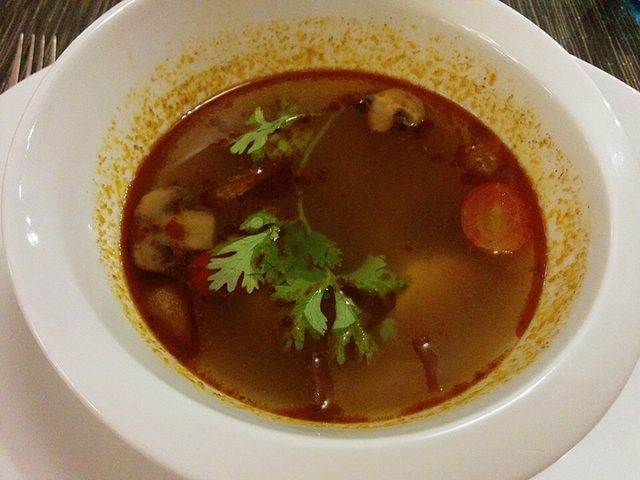 Canh Tôm càng bạc hà