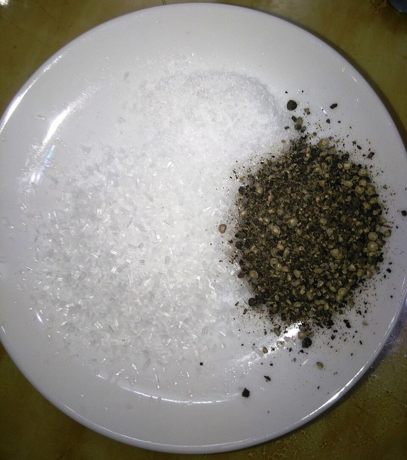 Gà luộc muối
