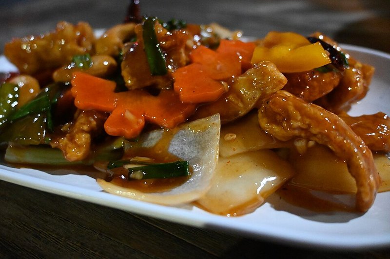 Gà xào ớt chuông