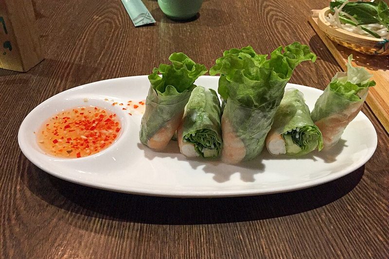 Gỏi bắp chuối tôm